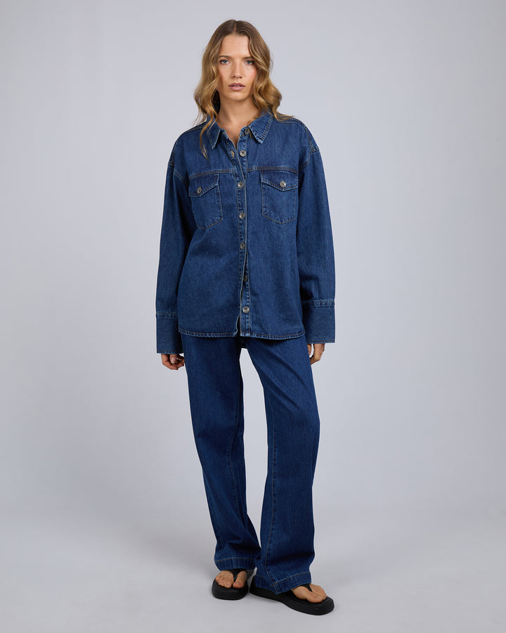 Aster Shirt Dark Blue