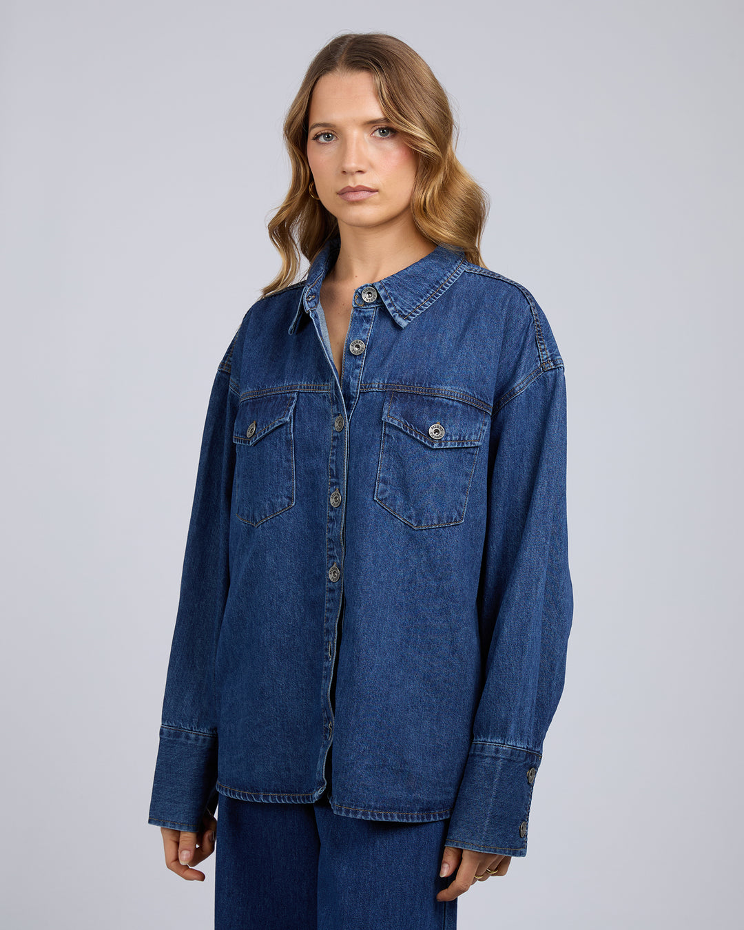 Aster Shirt Dark Blue