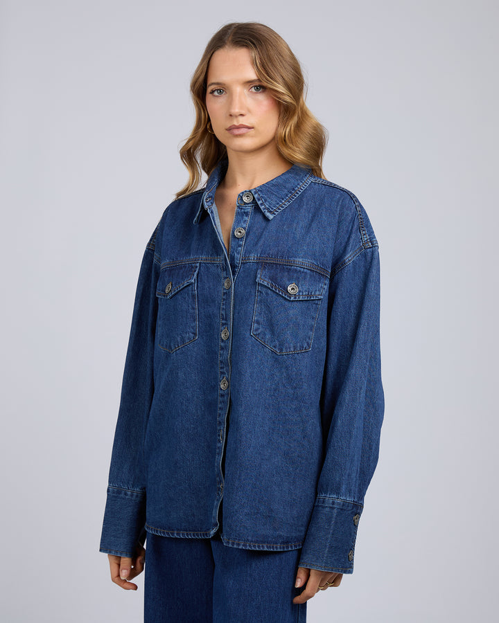 Aster Shirt Dark Blue