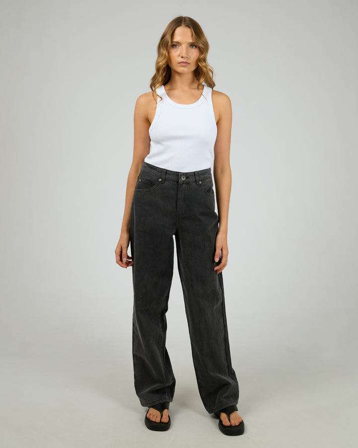 Jade Baggy Jean Washed Black