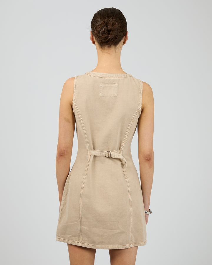 Cove Mini Dress Beige