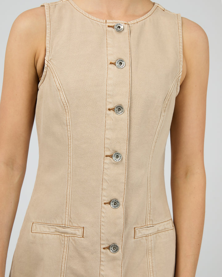 Cove Mini Dress Beige