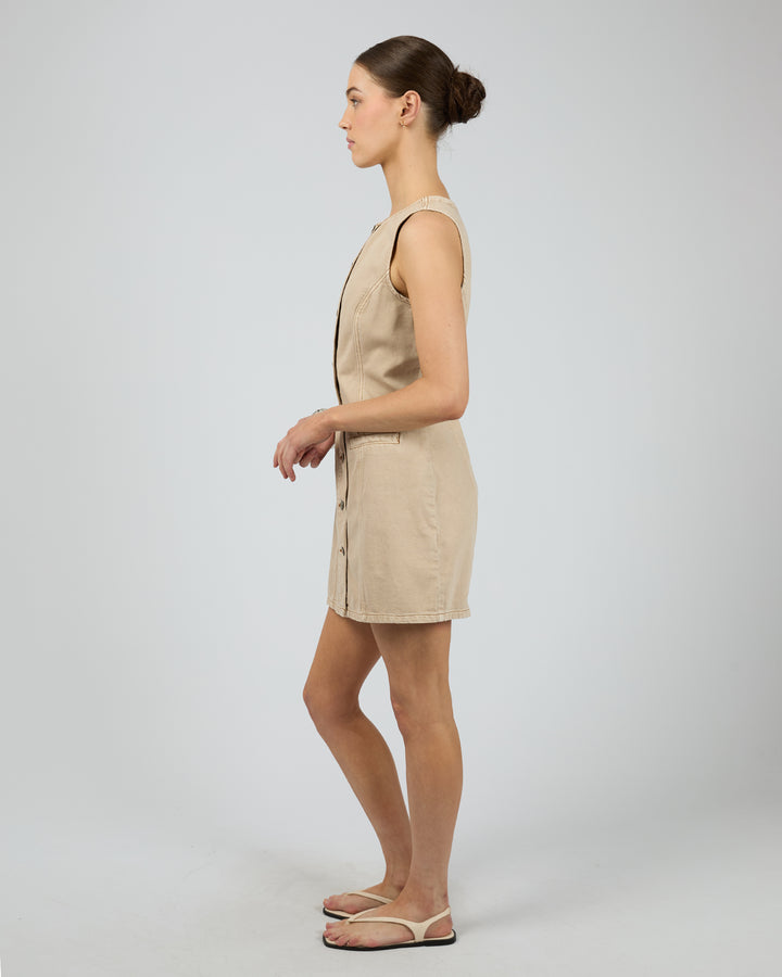 Cove Mini Dress Beige