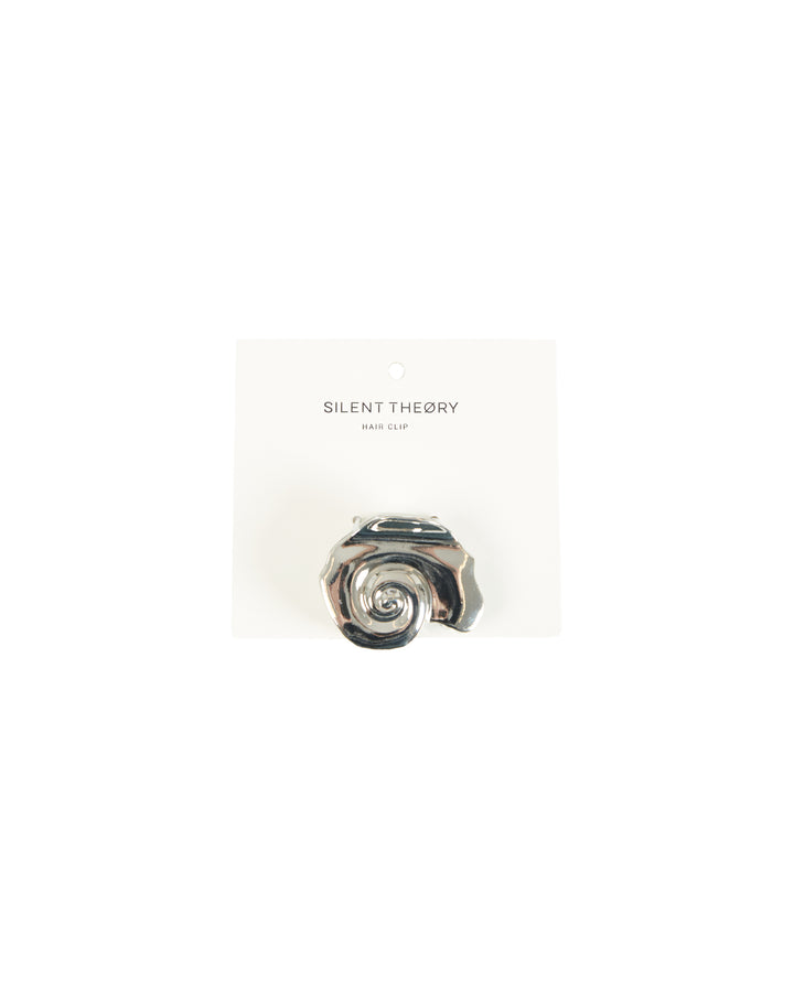 Bay Hair Clip Silver