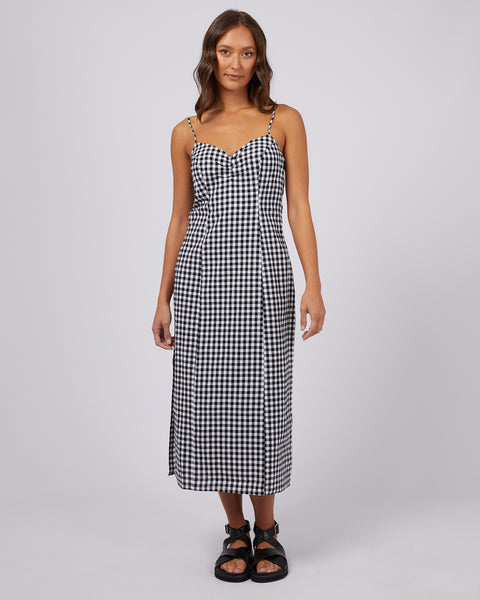 Silent theory one outlet in eight midi dress