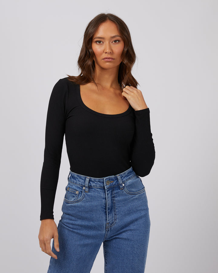Hazel Long Sleeve Black