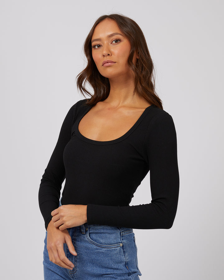 Hazel Long Sleeve Black