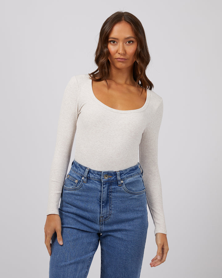 Hazel Long Sleeve Oatmeal