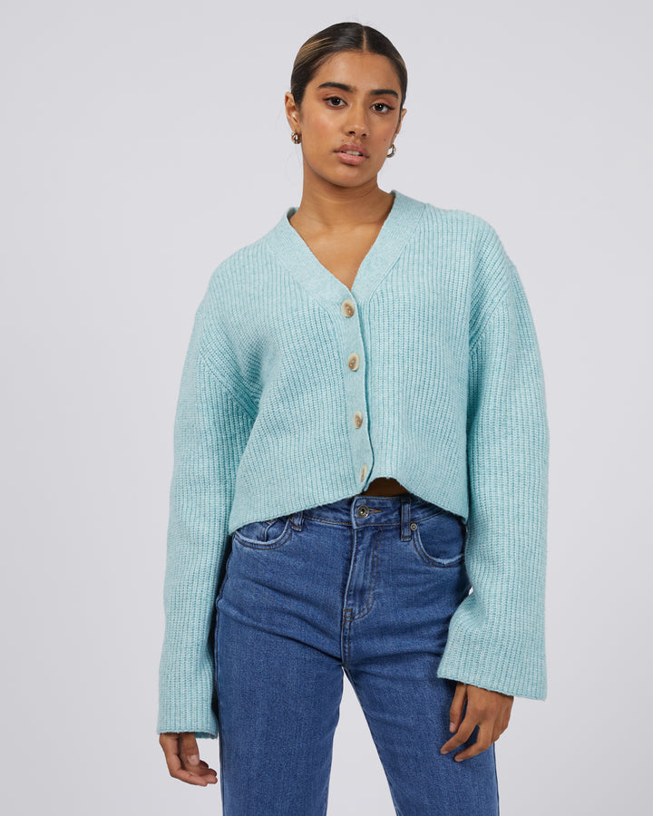 Eden Knit Cardi Seafoam