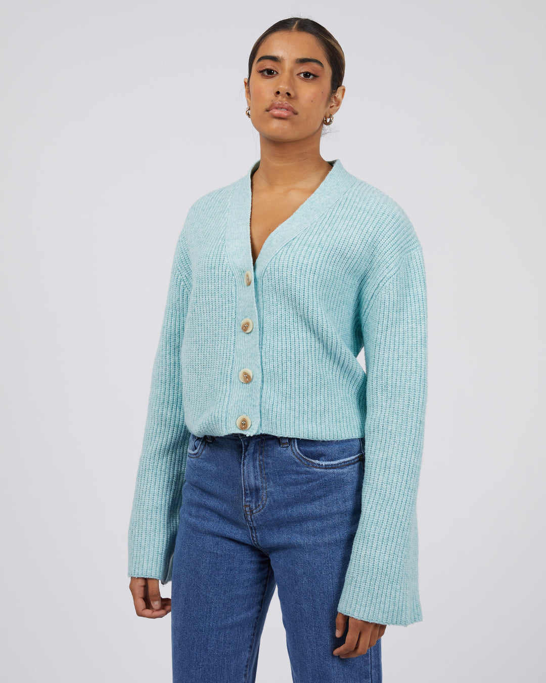 Eden Knit Cardi Seafoam