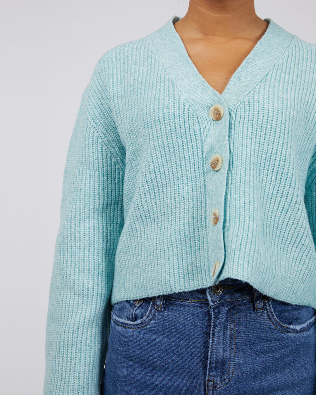 Eden Knit Cardi Seafoam