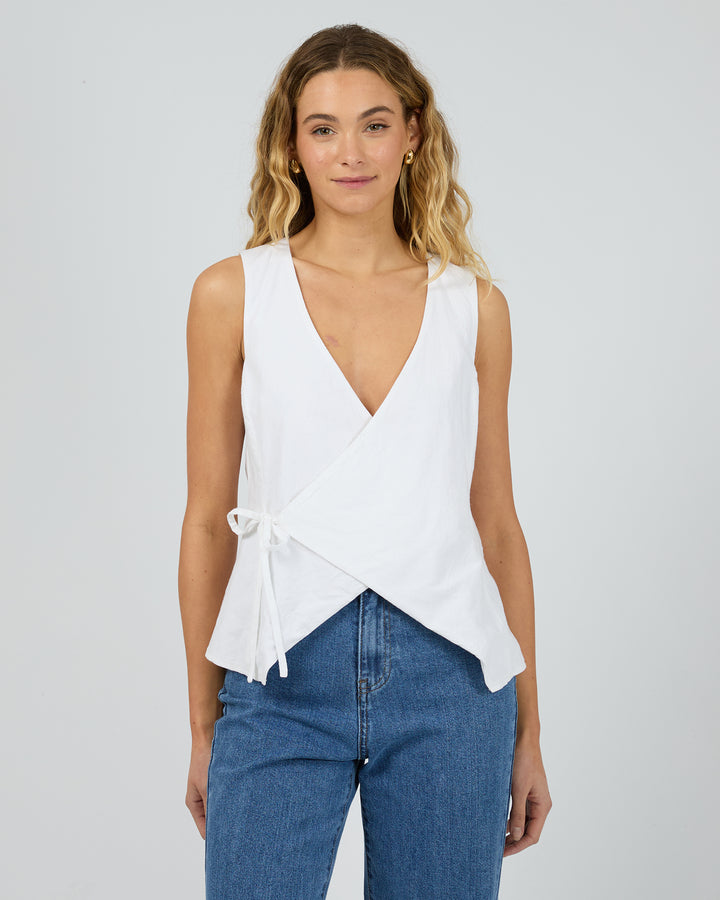 Tully Top White