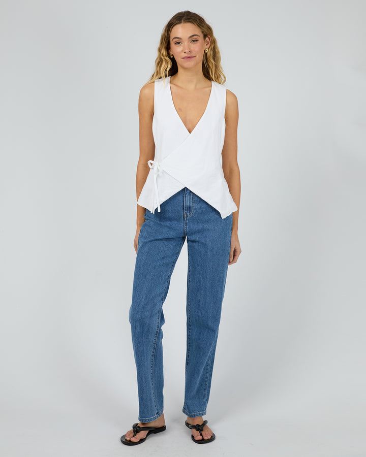 Tully Top White
