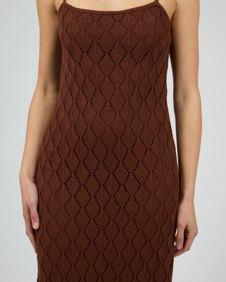 Hunter Maxi Dress Brown