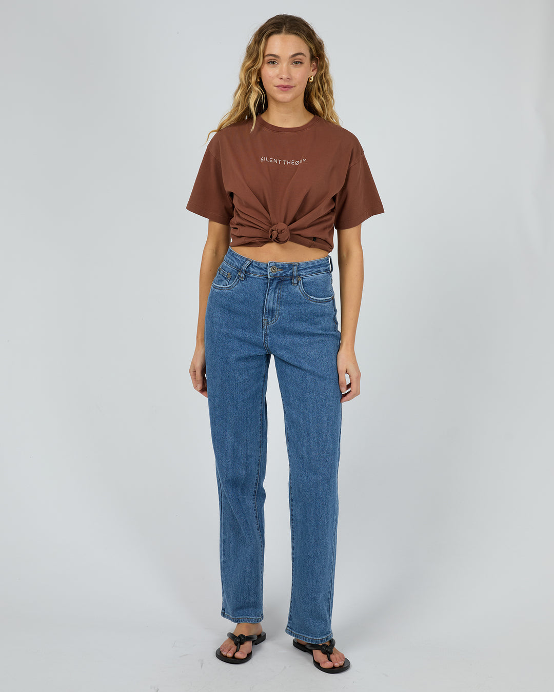 Logo Tee Brown