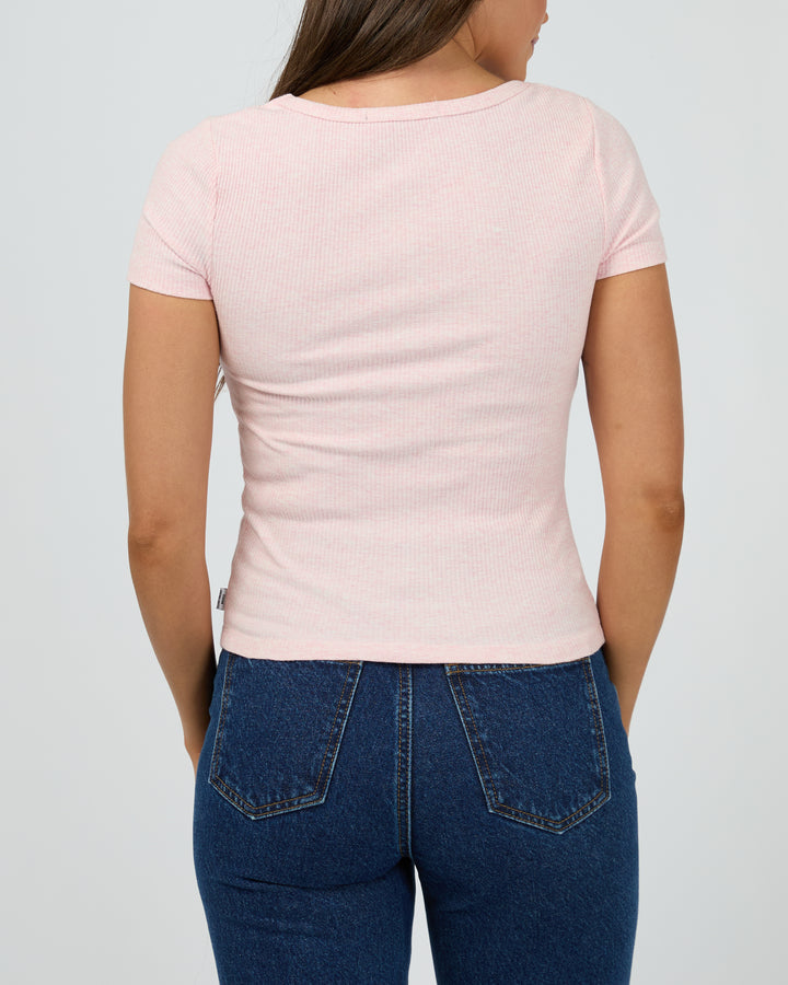 Mia Tee Blush Marle
