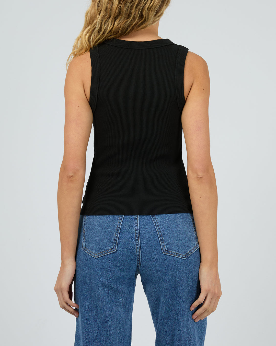 Pia Tank Black