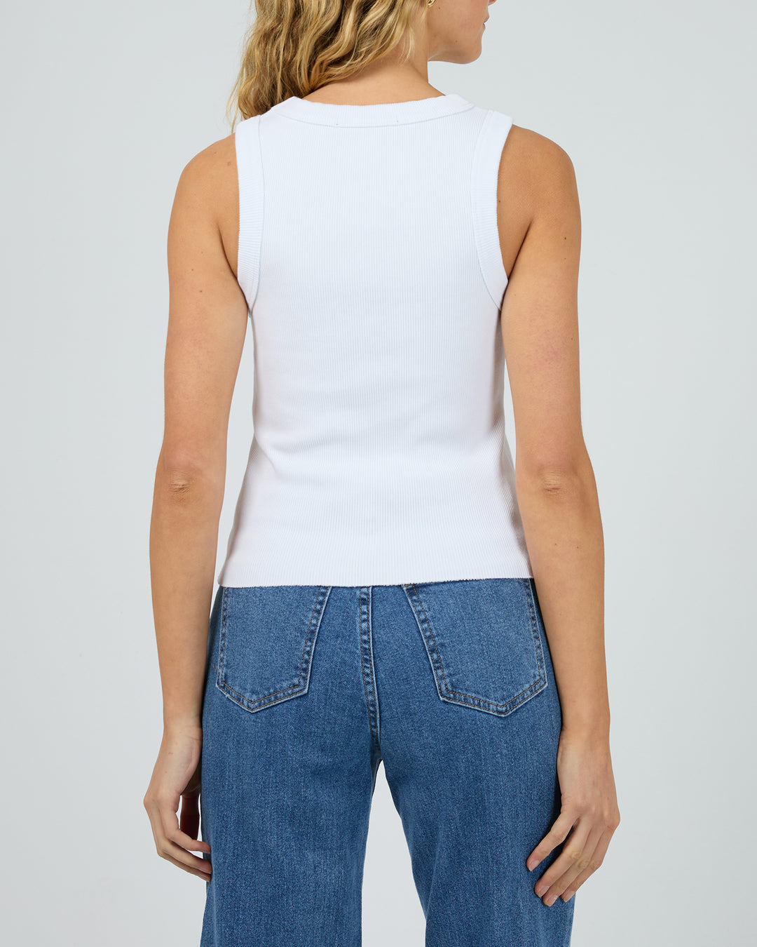 Pia Tank White