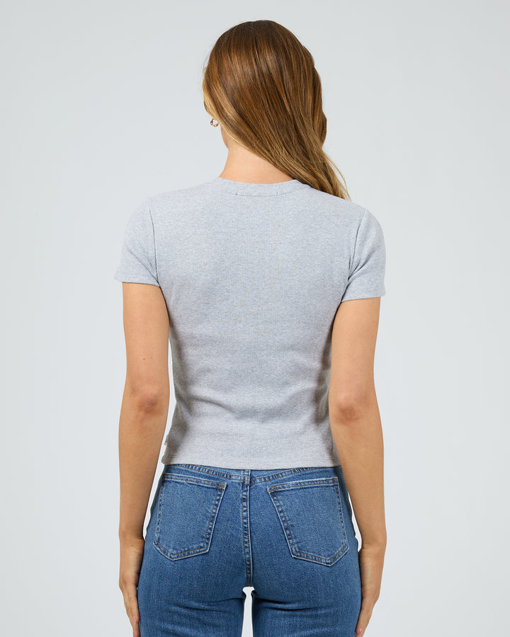 Bella Tee Grey Marle