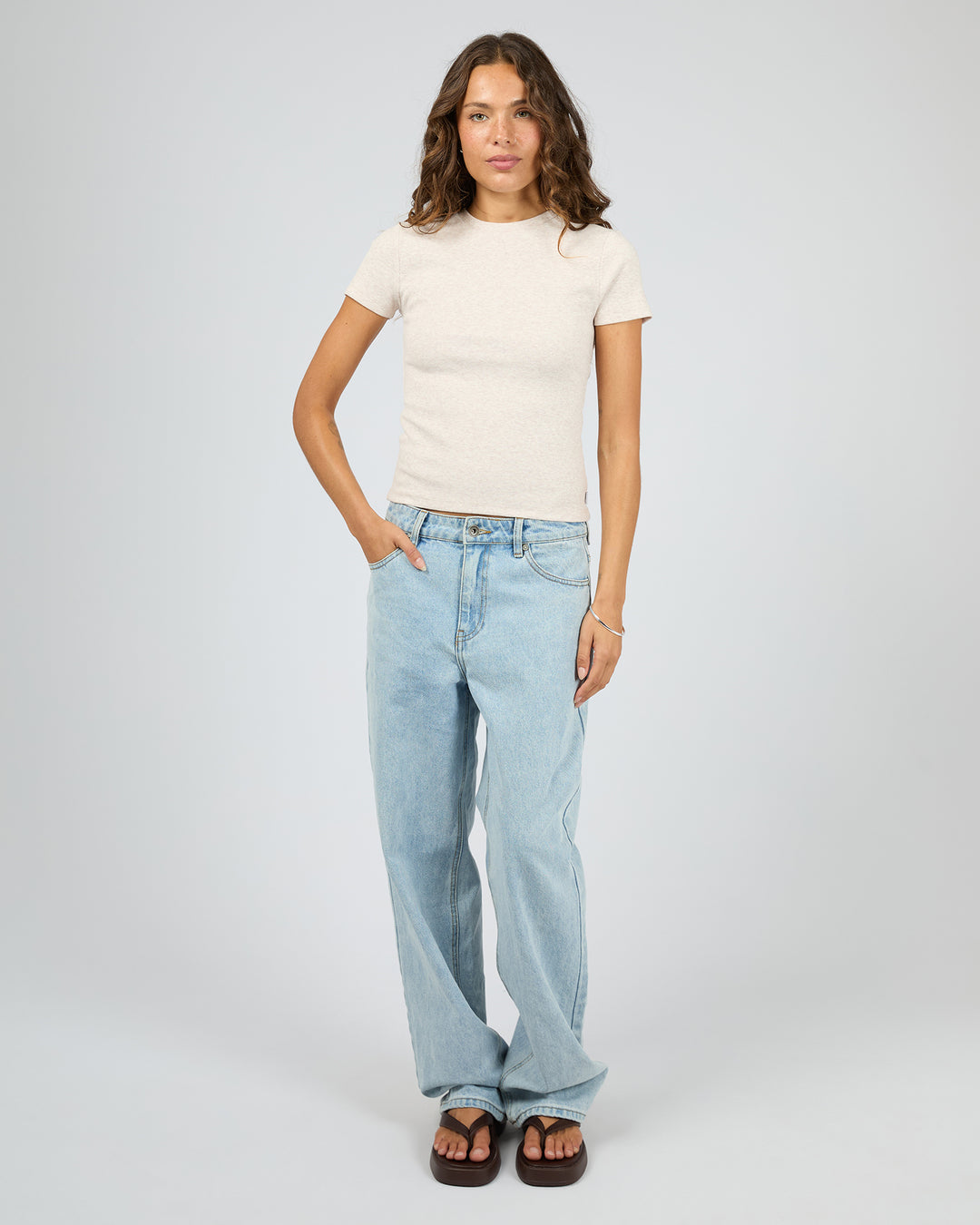 Bella Tee Oatmeal