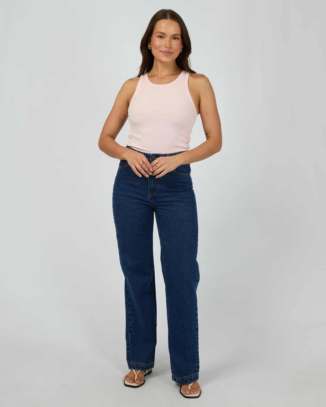 Ella Tank Blush Marle