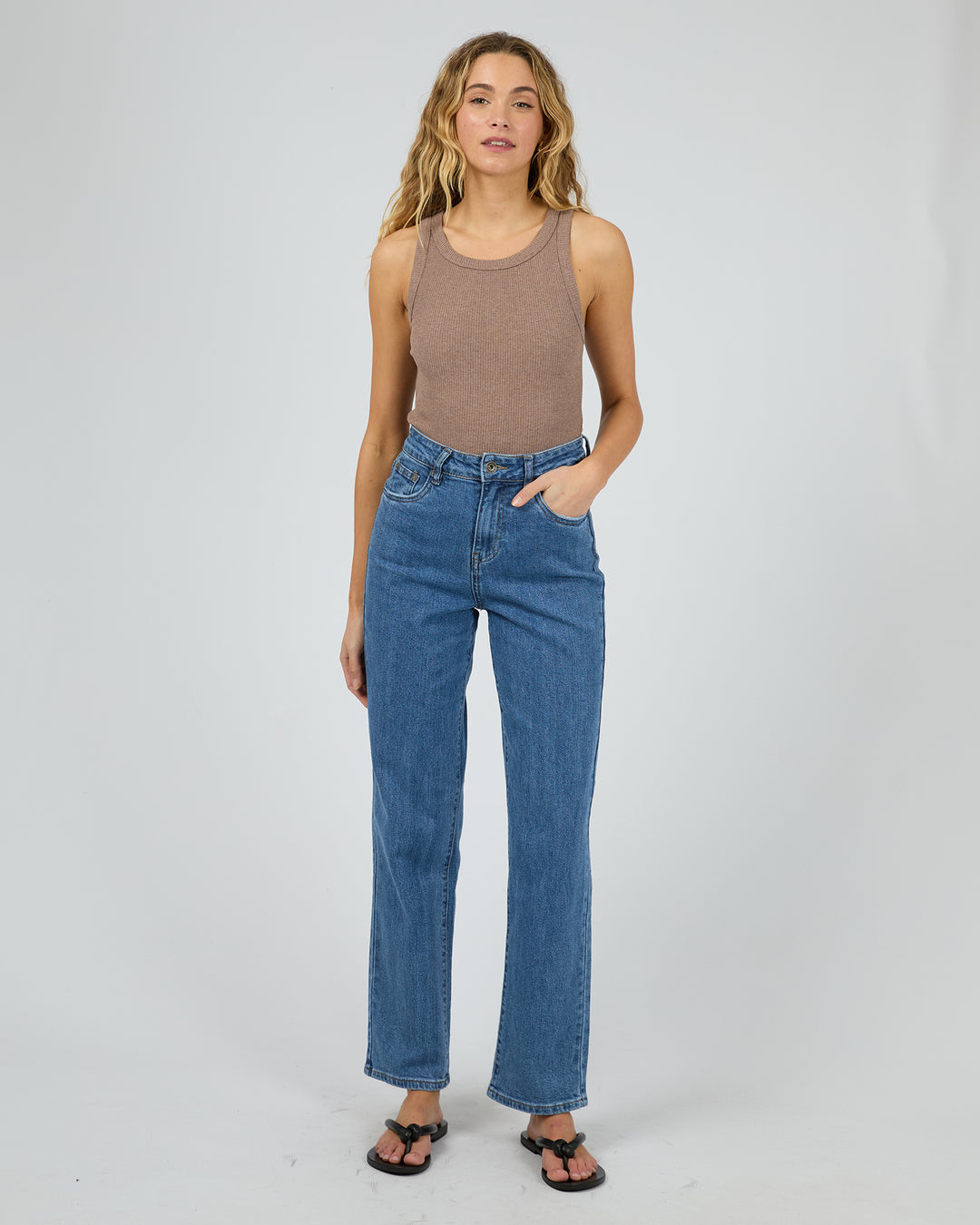 Ella Tank Brown