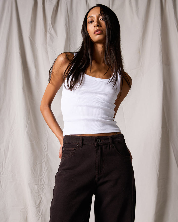 Mia Tank White