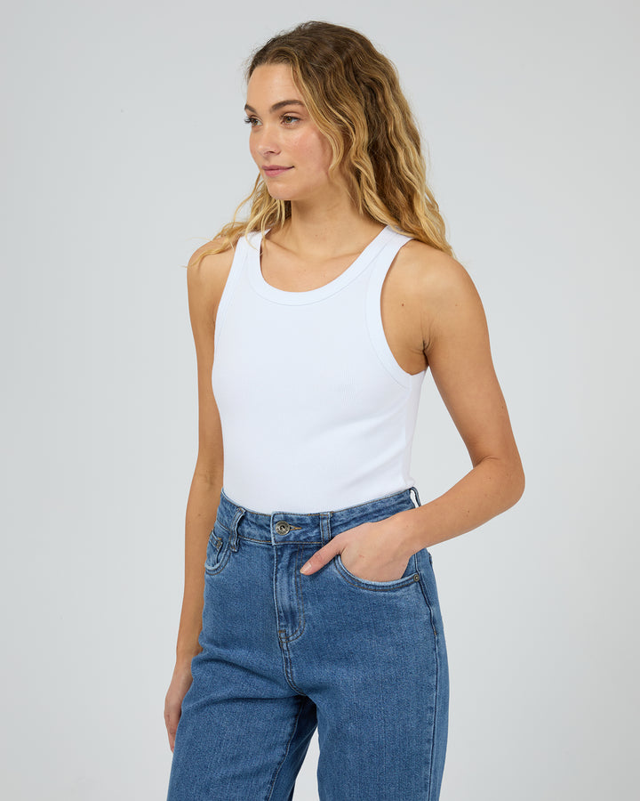 Ella Tank White