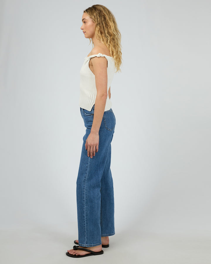 Luca Twist Top White