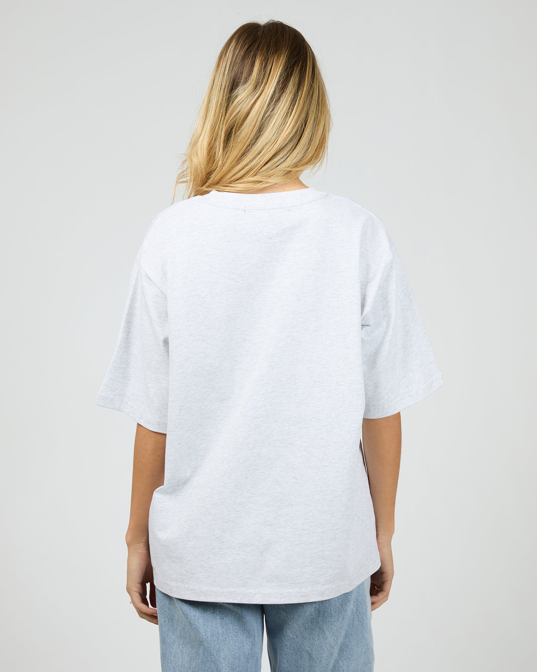 Silent Luxe Tee Snow Marle