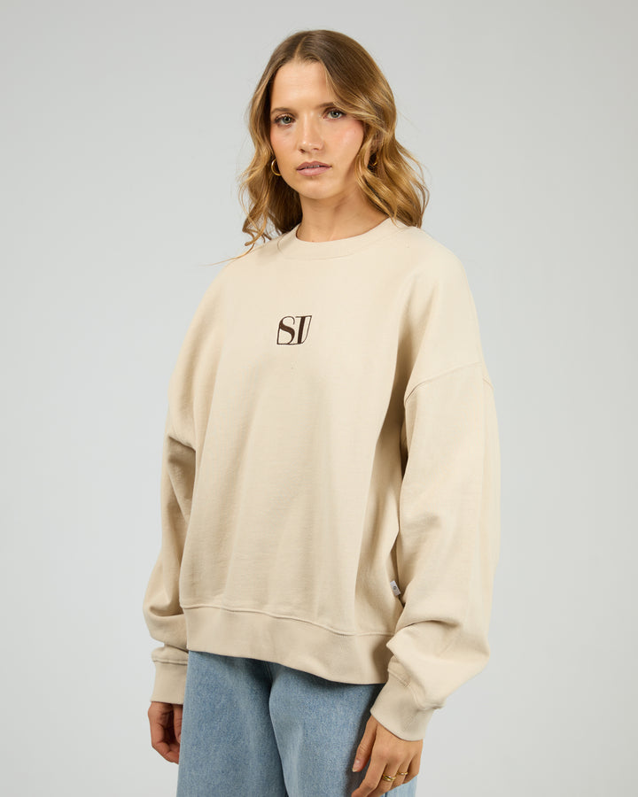 Silent Luxe Crew Chalk