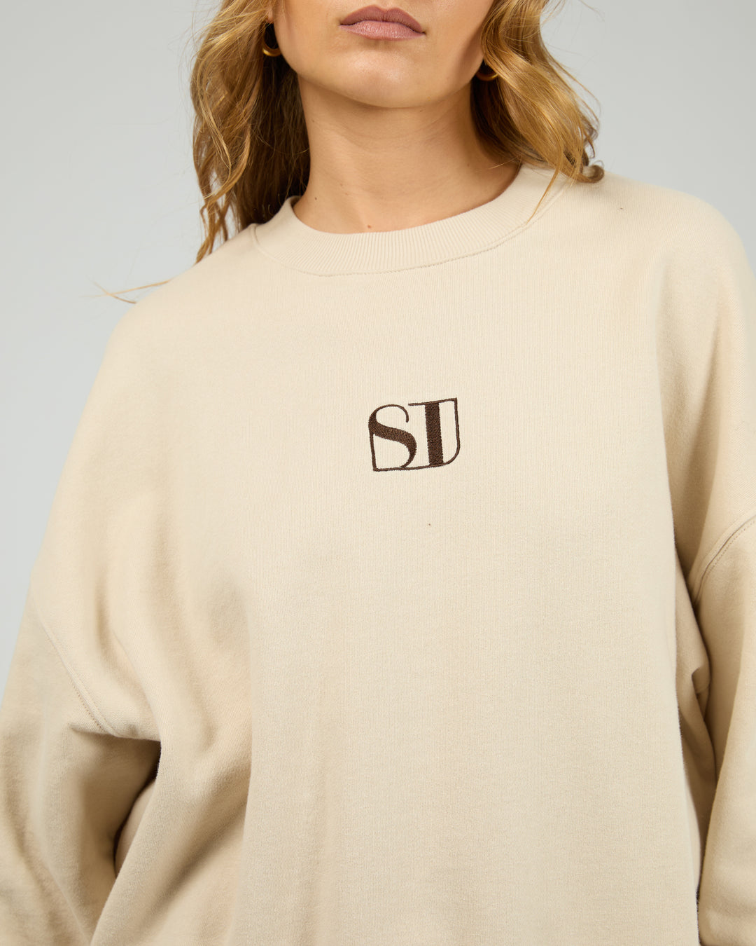 Silent Luxe Crew Chalk