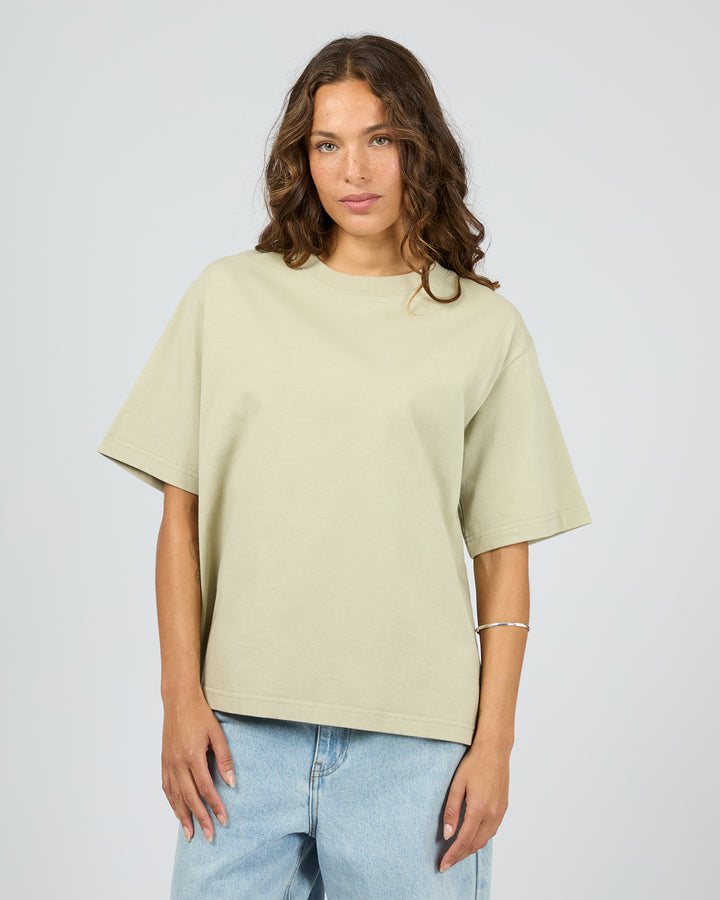 Core Oversized Tee Khaki