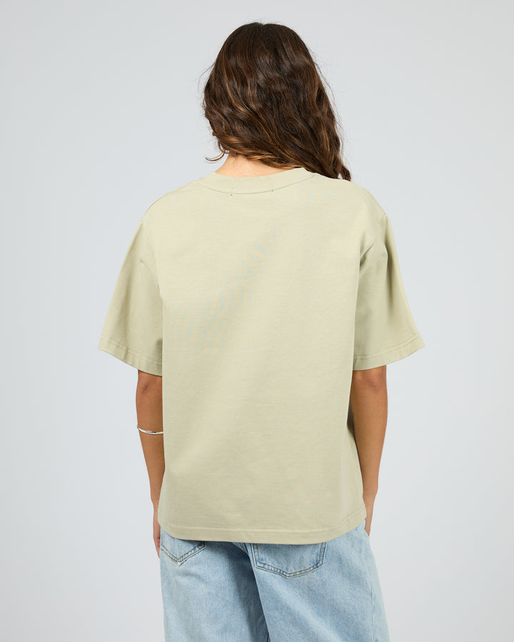 Core Oversized Tee Khaki