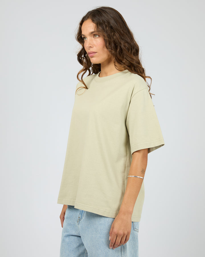 Core Oversized Tee Khaki