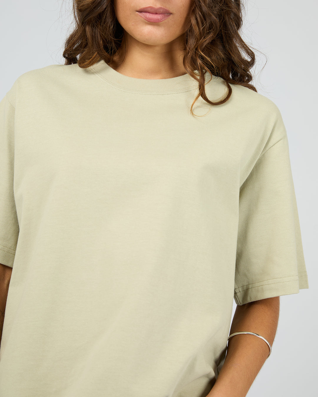 Core Oversized Tee Khaki