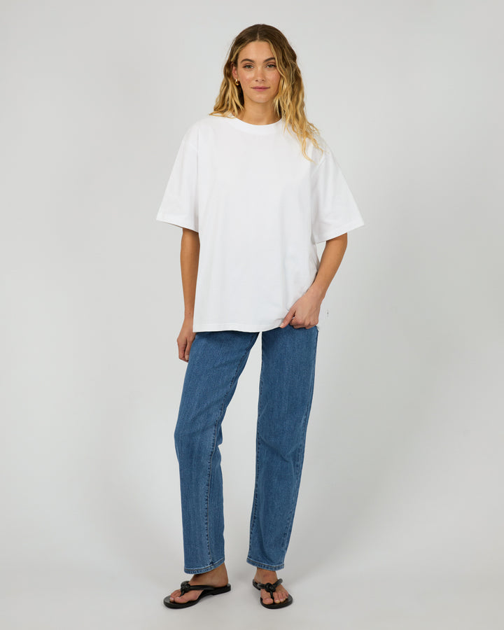 Core Oversized Tee White