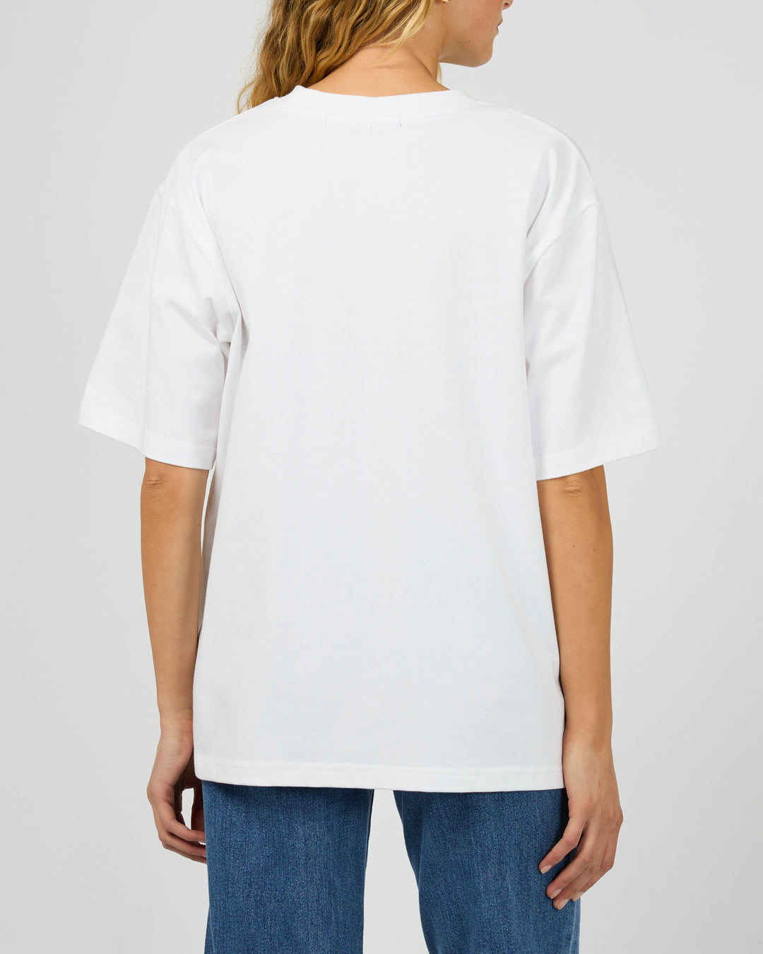 Core Oversized Tee White