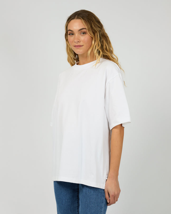 Core Oversized Tee White