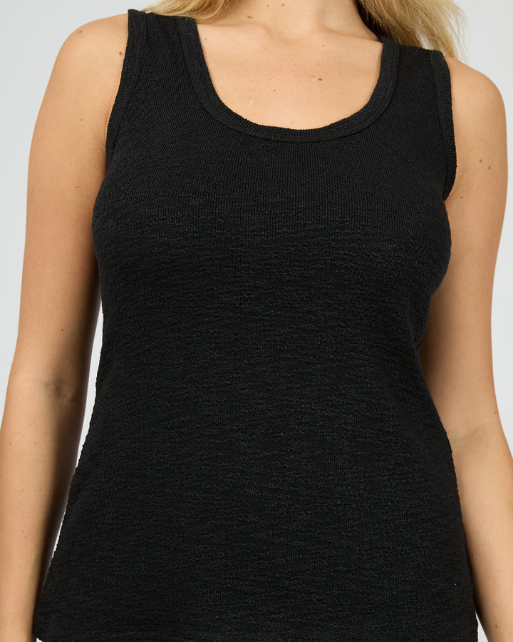 Leonie Tank Black