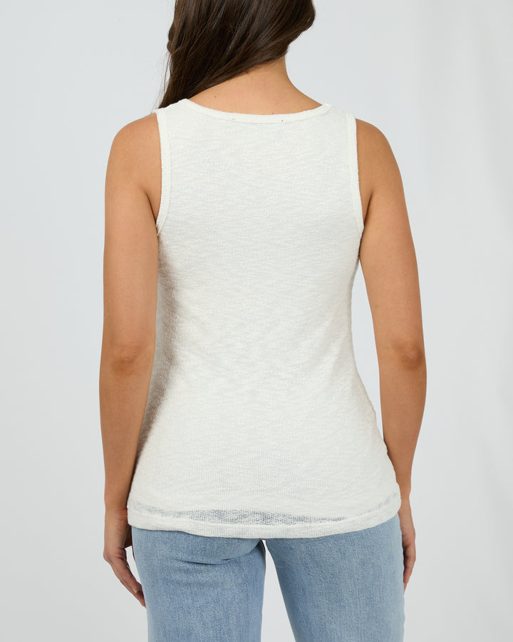 Leonie Tank White
