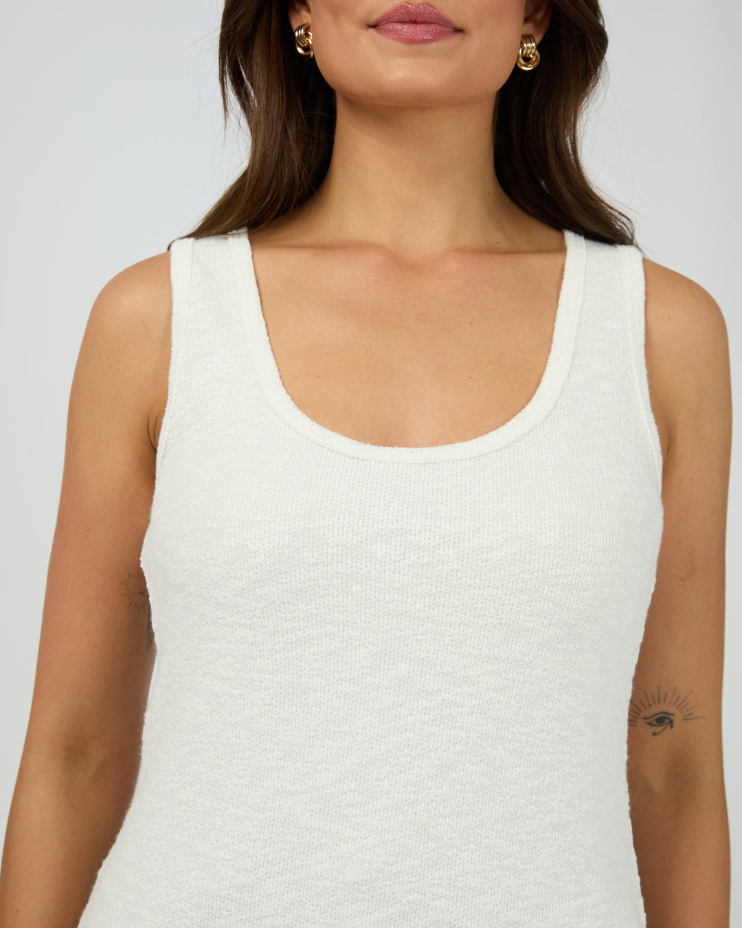 Leonie Tank White