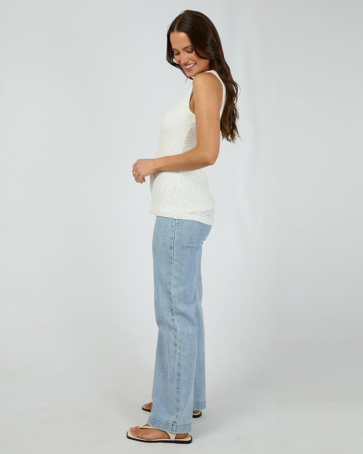 Leonie Tank White