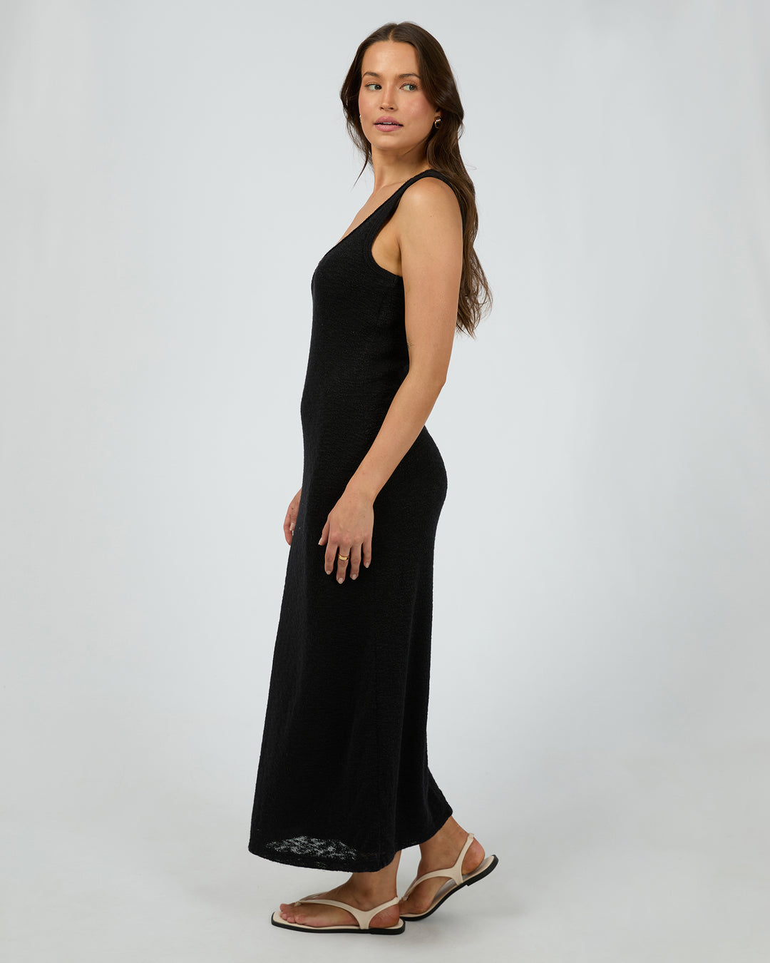 Leonie Tank Maxi Dress Black
