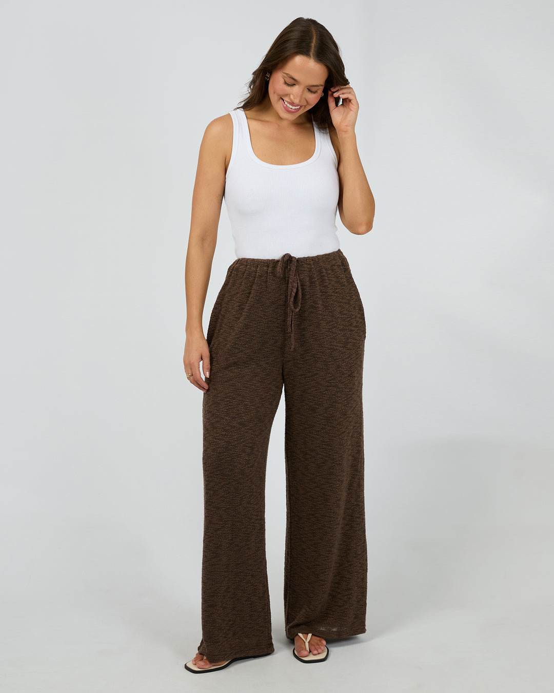 Leonie Pant Chocolate