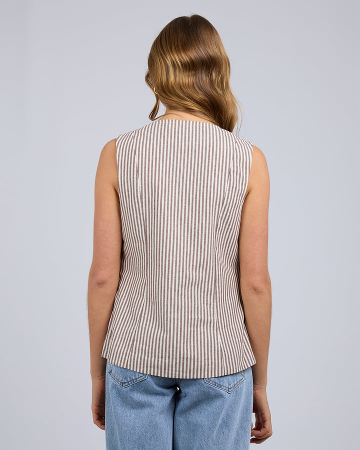 Sunday Tie Top Chocolate