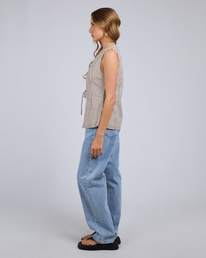 Sunday Tie Top Chocolate