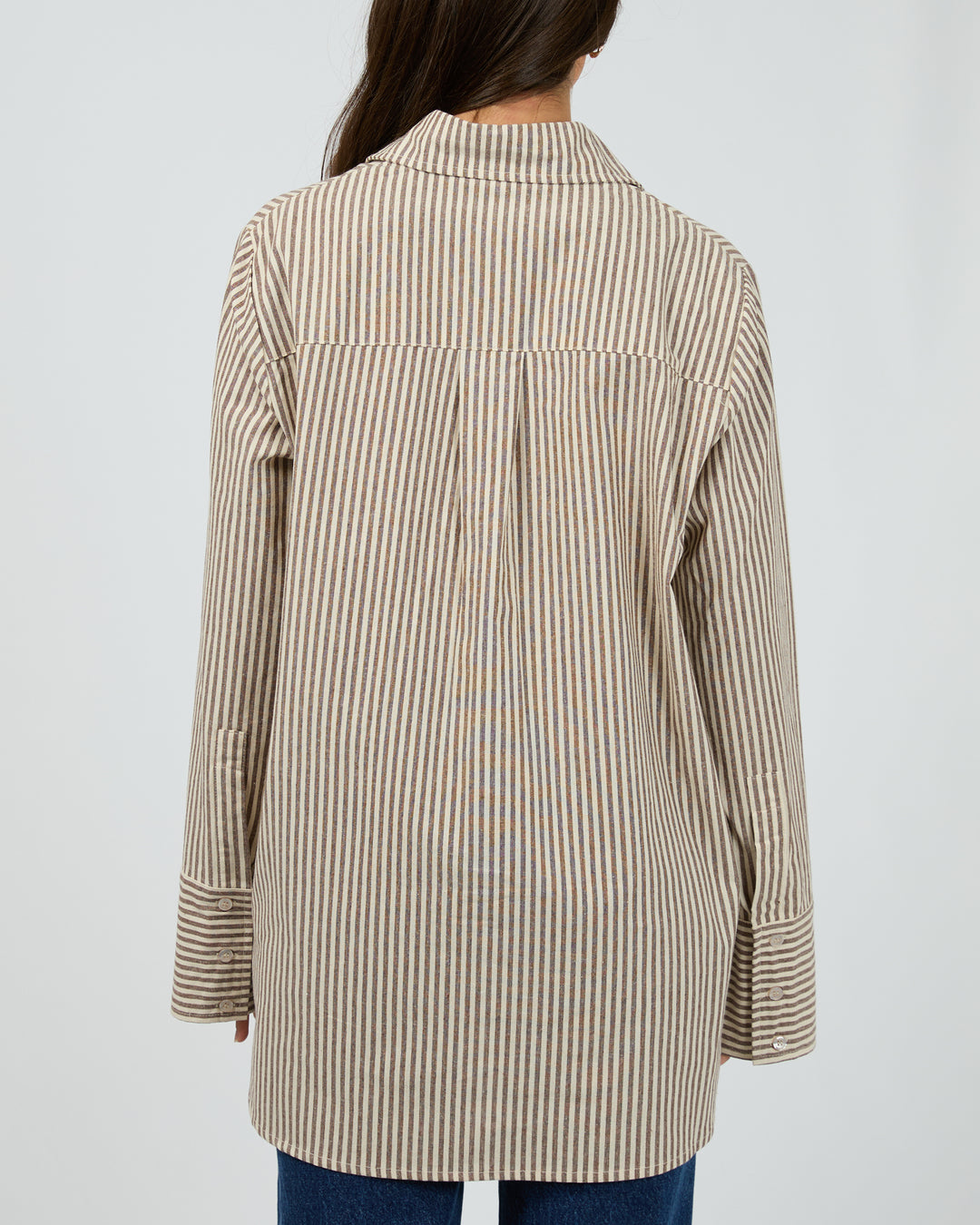 Sunday Long Sleeve Shirt Chocolate