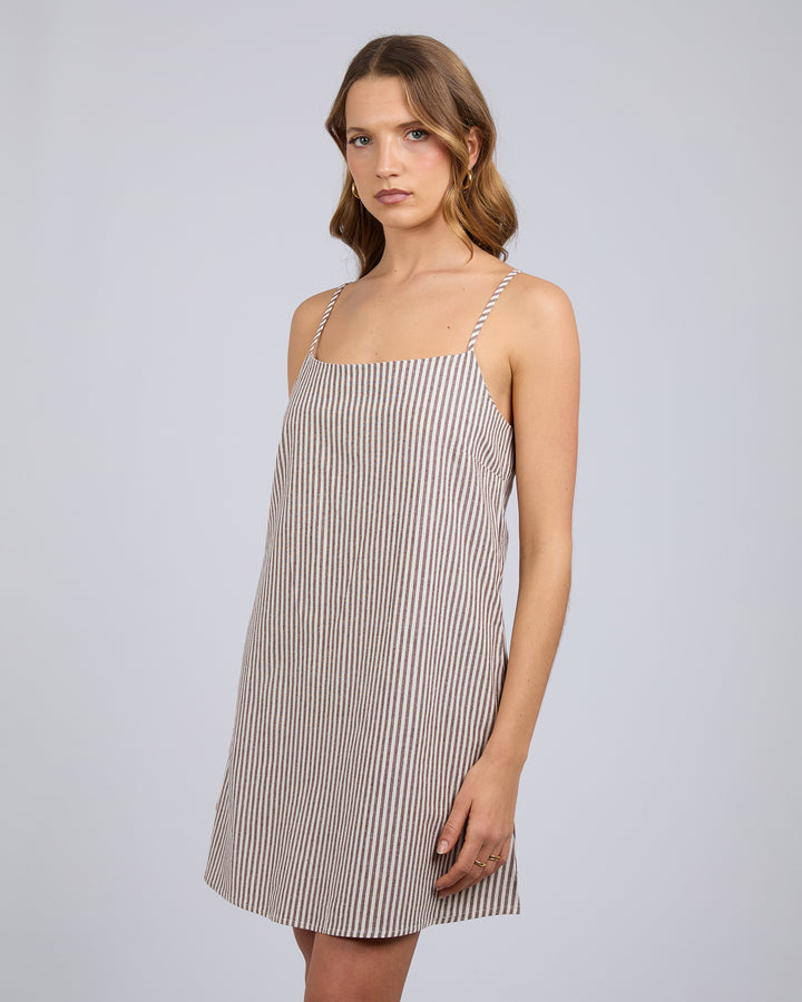 Sunday Mini Dress Chocolate