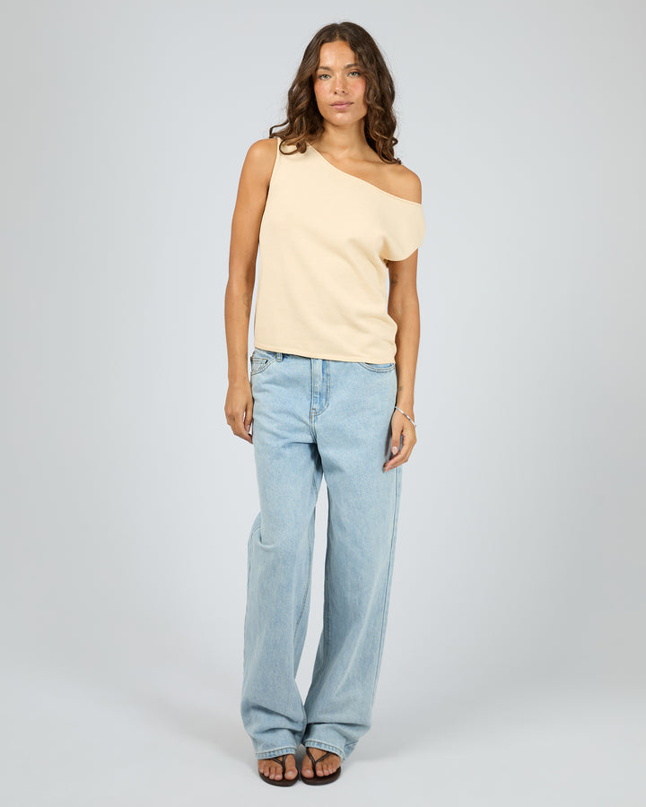 Ellis Off The Shoulder Top Butter